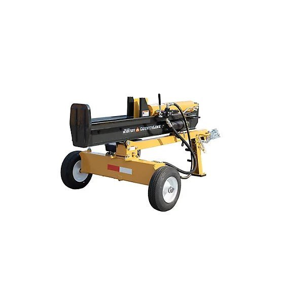 2340354_A10 CountyLine 28-Ton Gas-Powered Horizontal/Vertical Log Splitter, Kohler 6.5 HP Engine - Image 1
