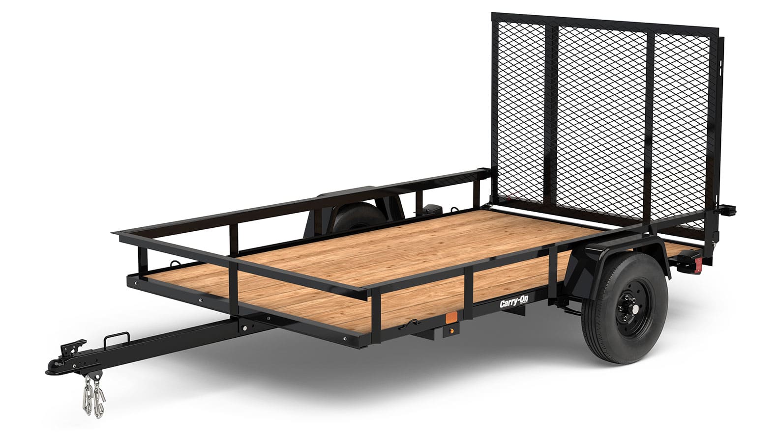 5X8GWE2K_WhiteBG_FrontView_FacingLeft Utility Trailer 5×8 - Image 1